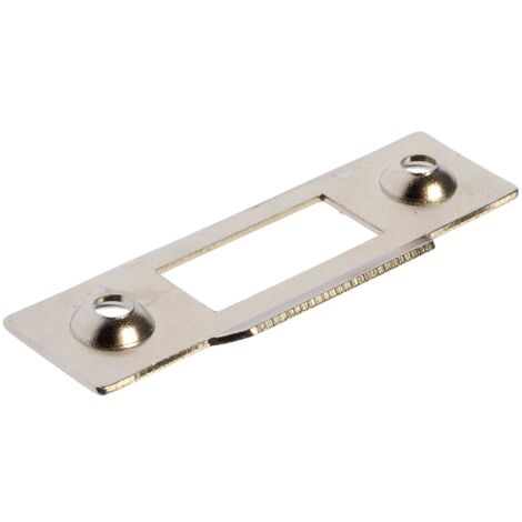 Format Flachschließblech 55x18mm vernickelt