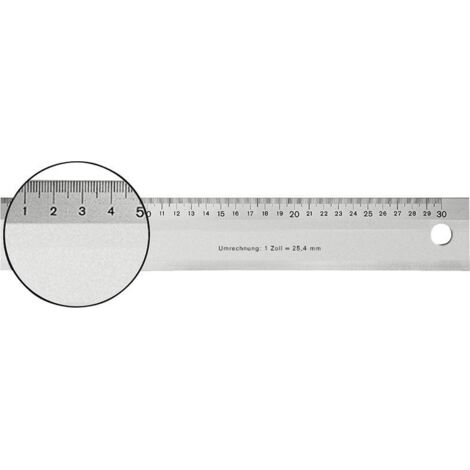 FORMAT Leichtmetall-Maßstab 600mm