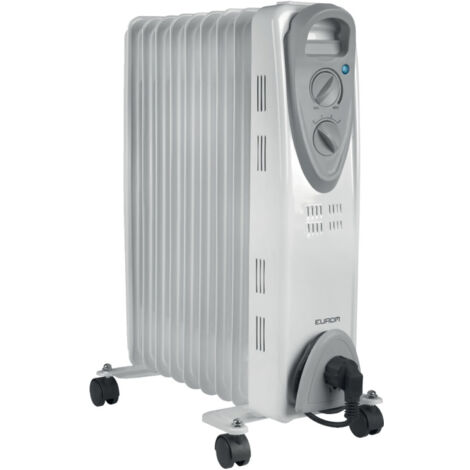 Format lradiator 2000 W m. 9 Rippen u. Thermostat