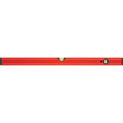 FORMAT Magnet-Wasserwaage Leichtmetall rot pulverbeschichtet 60cm