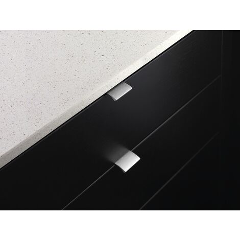 Format Möbelgriff Edge Straight 40 mm Edelstahloptik