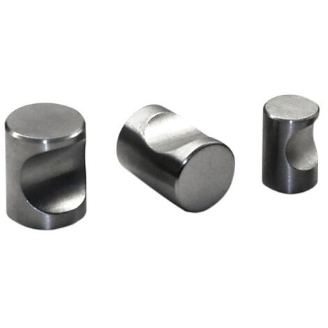 Format Möbelknopf "Kore" Edelstahl gebürstet 12 mm