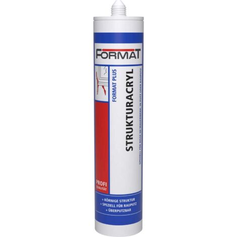 Format Plus Strukturacryl 310 ml weiß