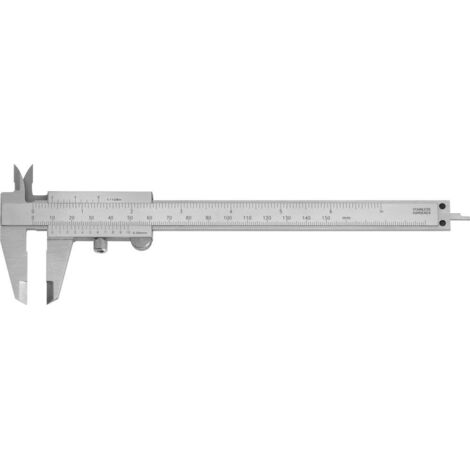 FORMAT Präzisions-Taschenmessschieber Doppelprismenführung 150mm