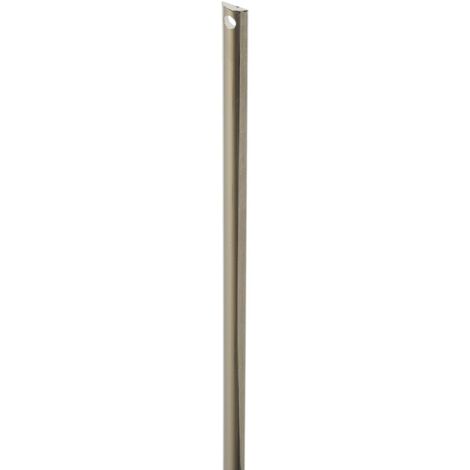 Format Profilstange halbrund 10x3 mm Länge 1000 mm, vernickelt
