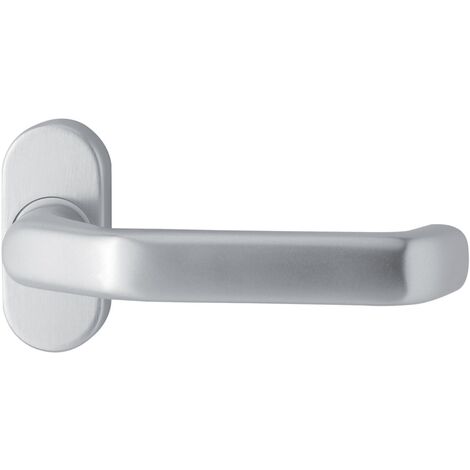 Format Rahmen-Rosettendrücker U-Form gekröpft 8mm ER matt