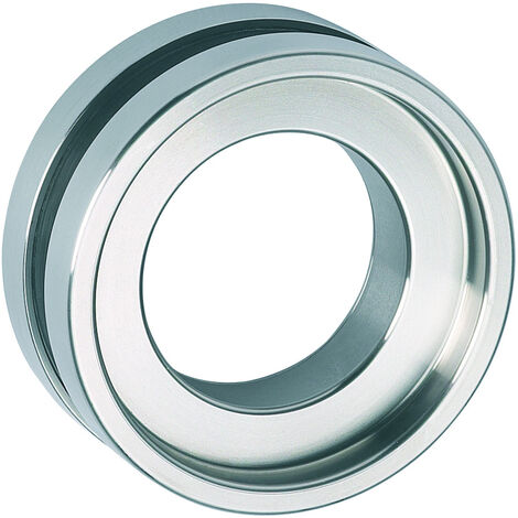 Format Schiebetür-Griffmuschel offen 8-10mm Glas Glasbohrung 50mm Ø 65mm Alu F1