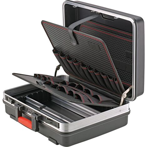 FORMAT Werkzeugkoffer 460x355x180mm ABS mit Taschen