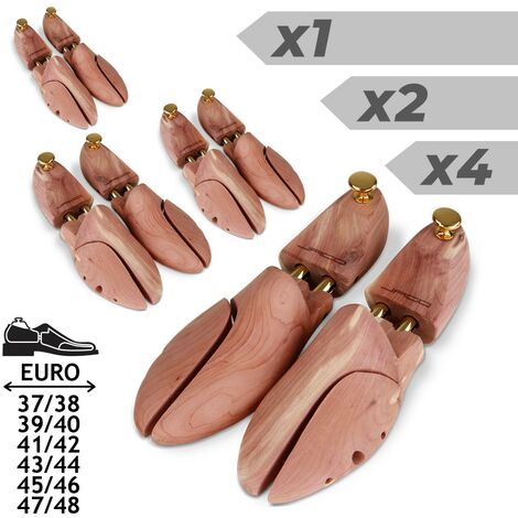 Forme d'Allangs pour chaussures en bois de cèdre extensible avec double printemps