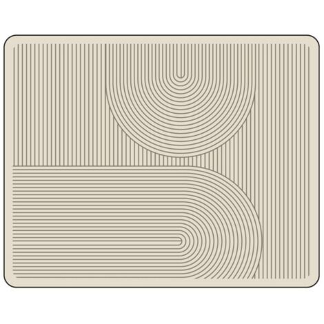 Forme ronde ovale en bois, 4060cm (terre de diatomées) Tapis d'égouttage de cuisine, en terre de diatomées, résistant à l'usure et absorbant, pour table, table basse, tapis anti-brûlure et isolant th