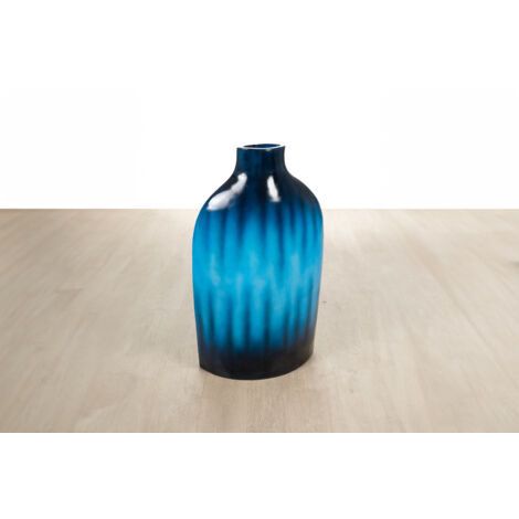 Formentera Blaue Keramikvase 55x32x80cm