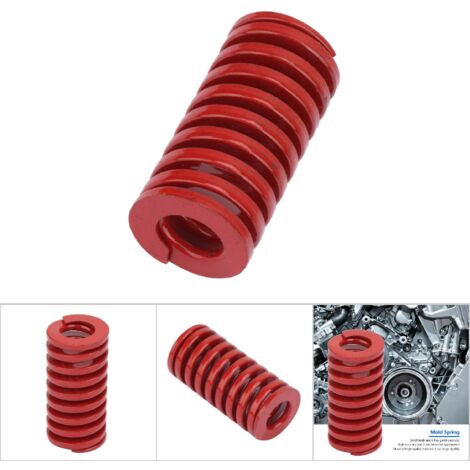 Formfeder für mittlere Belastung, rot, Außendurchmesser 22 mm, Innendurchmesser 11 mm, Länge 50 mm (TM22)