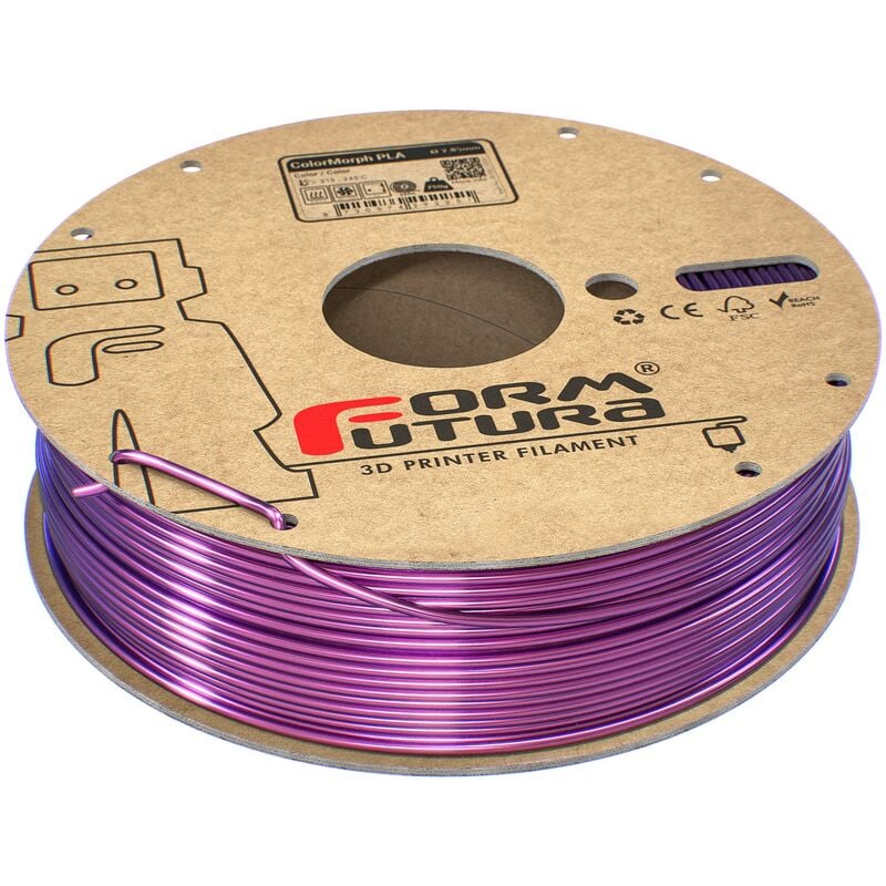 Image of Formfutura - High Gloss pla ColorMorph (Pink & Purple, 1.75mm, 750gr)
