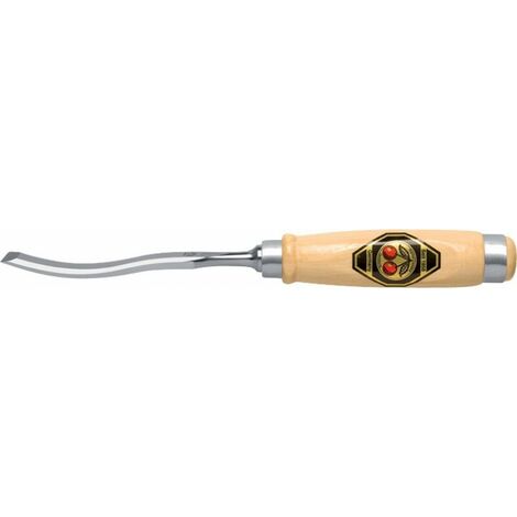 Formón de madera curva 16mm Kirsche