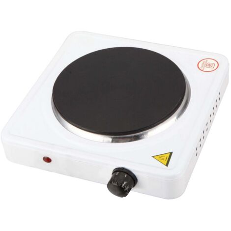 Fornelllo Elettrico Ufficio Campeggio Piastra Ghisa 18,5 Cm 1500 W
