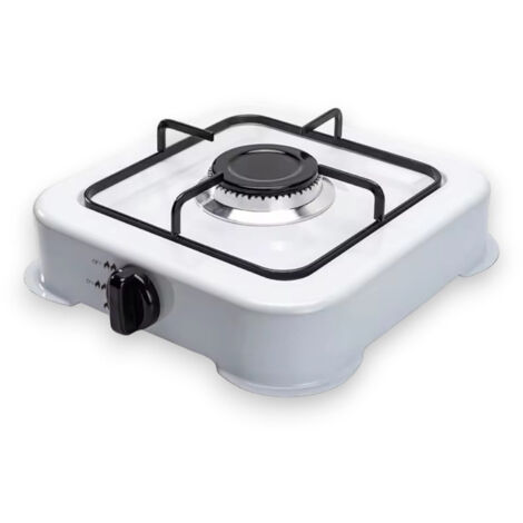 Fornello a gas a 1 fuoco per campeggio 31x31xH11 cm