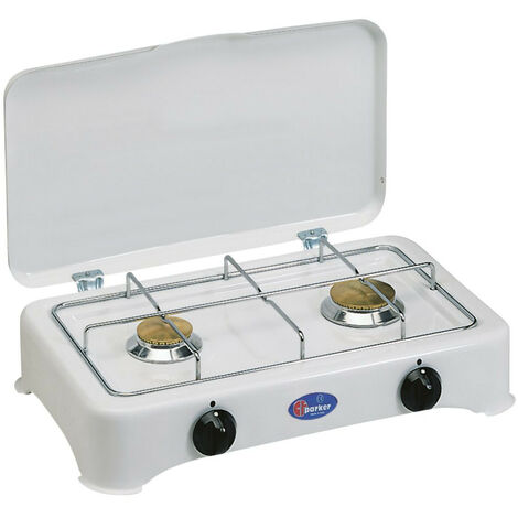 FORNELLO A GAS METANO / GPL A 2 FUOCHI CFPARKER MOD. 5326C  Gpl