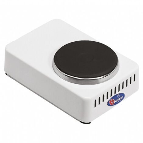 Fornello ad 1 Piastra Elettrica Colore Bianco 450W made in italy parker 5310p
