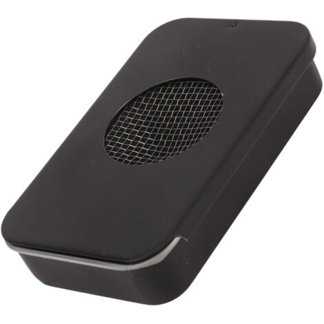 Fornello da campeggio portatile leggero a combustibile ad alcol, con paravento, colore nero.