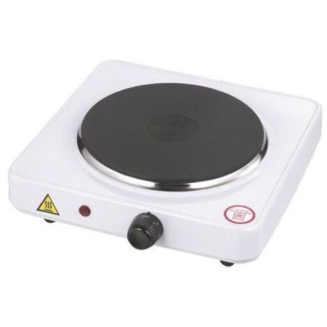 Fornello Elettrico 2500W In Acciaio - 2 Piastre Regolabili 1500W + 1000W Con 5 Livelli