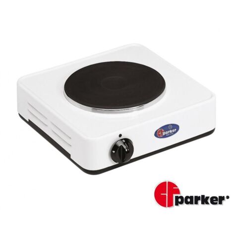 Fornello elettrico 1 piastra elettrica, 1500 Watt, Ø 180 mm. cm 29x29x9 PARKER