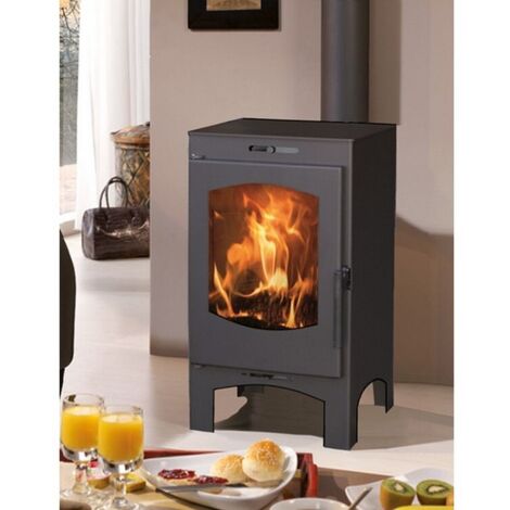 FORNELLO LEÑA LUGANO 6KW ECODESIGN - 18712
