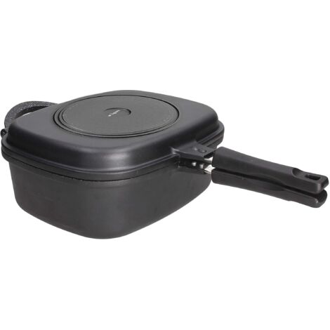 Fornetto Multifunzione Rettangolare XL Con 3 Accessori in alluminio nero Sphera