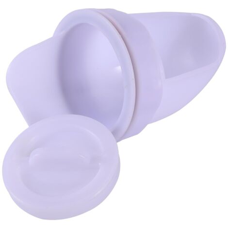 Forniture fai da te per l'alimentazione del pollame, antipioggia, porta di alimentazione a gravità per secchi, barili, vasche e vassoi (colore: 5 porte, 1 HOL)