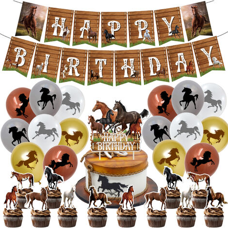 Decorazioni di Compleanno Artigianali da Toy-story Forniture per Feste a Tema per Bambini Buon Compleanno Striscione Palloncini in Lattice di Alluminio Topper per Cupcake per Ragazzo Uomo… 