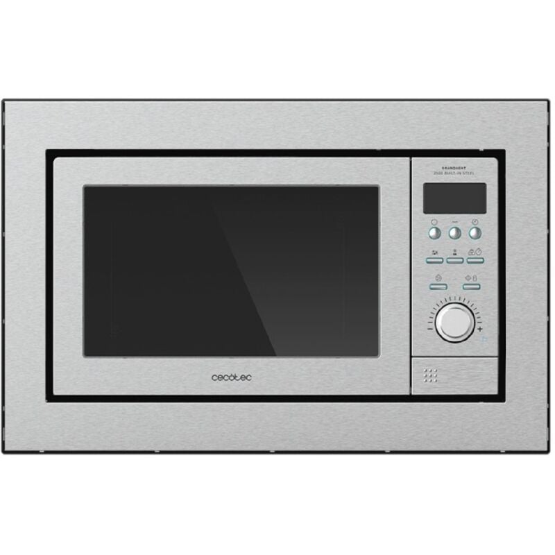Cecotec - Microonde GrandHeat 2500 Built-in Steel