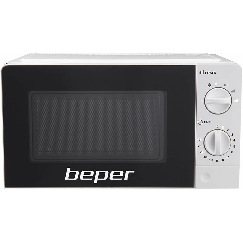 Image of Beper forno microonde 20 lt senza grill 700W timer scongela riscalda cibi beper