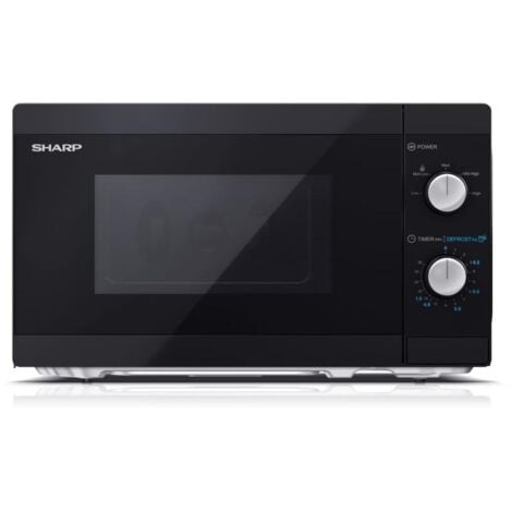Forno a Microonde Sharp YC-MS01E-B Superficie Piana 20 L 800 W Nero
