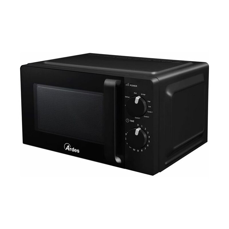 Ardes - AR6520G Forno Microonde Combinato Wave g 3in1 Capacita' 20 Litri Potenza 700W 9 Programmi Nero