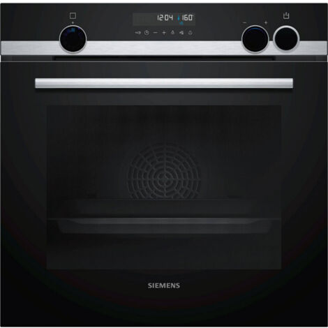 Forno da incasso Siemens HR538ABS1 iQ500 con funzione di cottura a vapore, dimensioni 60x60 cm, in acciaio inossidabile