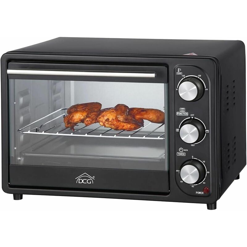 Forno elettrico mb9820n DCG 20lt 1300w nero 44x36x32 cm