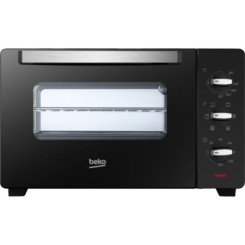 Beko - BMOF30B Fornetto elettrico 1600W 52cm 30Lt, 4 funzioni, Nero