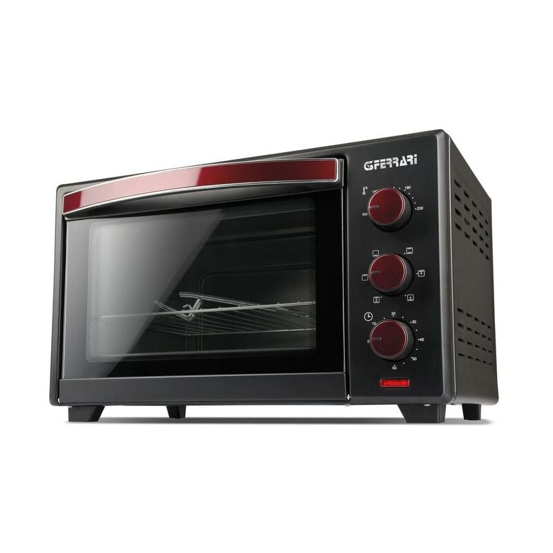 Forno elettrico il moro 28 Plus Nero e Rosso G3