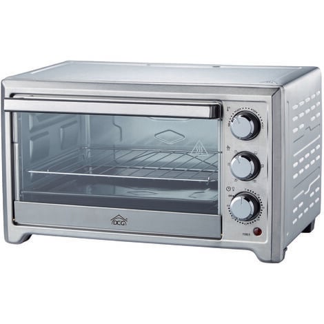 Forno elettrico da tavolo 30L Forno a libera installazione piccolo (forno  grill + forno a convezione), mini forno elettrico, piccolo forno per  panini