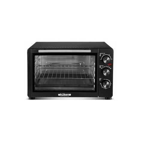 Forno elettrico multifunzione da tavolo con 30 Litri di Capacità, 1500W,  38x28x21 cm