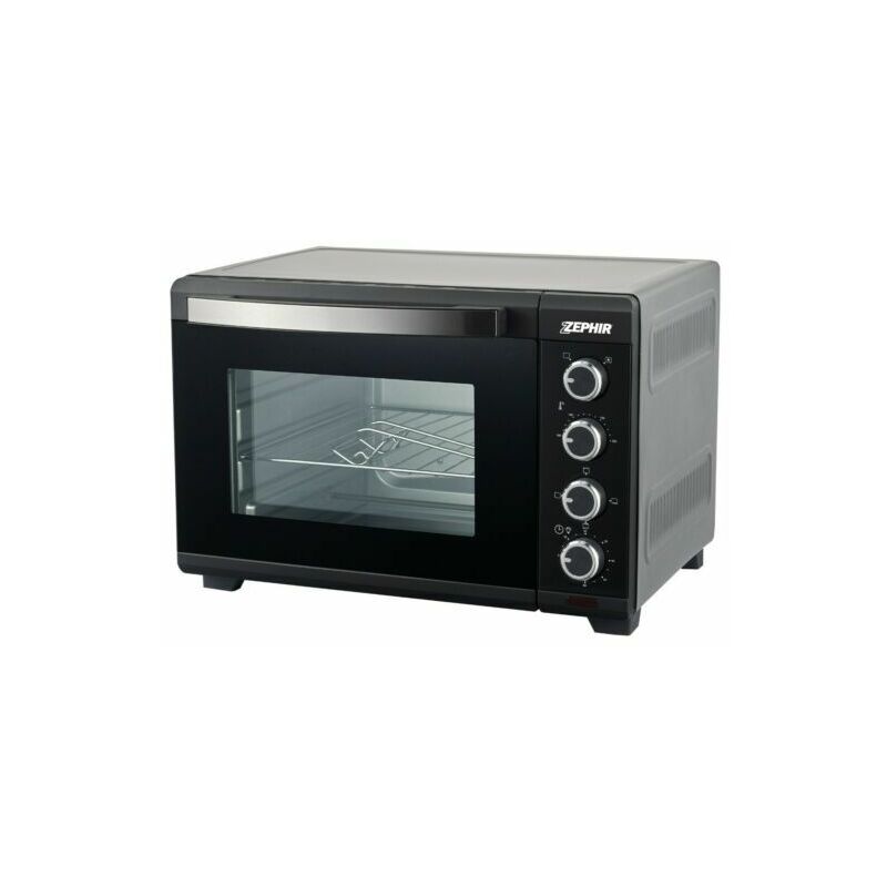 Image of Zhc42s fornetto con tostapane 42 l 1600 w nero, argento grill - Zephir