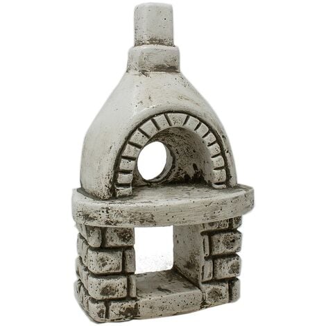 Forno in Gesso con Foro Accessorio per Presepe 48719