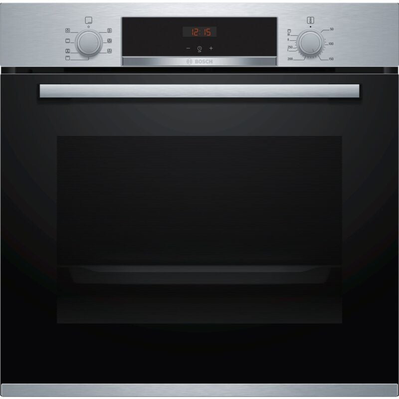 Image of Bosch - Serie 2 HBA172BB0 Forno da incasso 60 x 60 cm Nero Classe a. Dimensione del forno: Media, Tipo di forno: Forno elettrico, Capacità interna