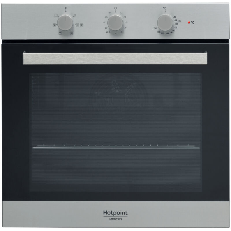 Hotpoint Forno da incasso 3AF 534 H IX HA. Dimensione del forno: Media, Tipo di forno: Forno elettrico, Capacità interna forno totale: 71 L.