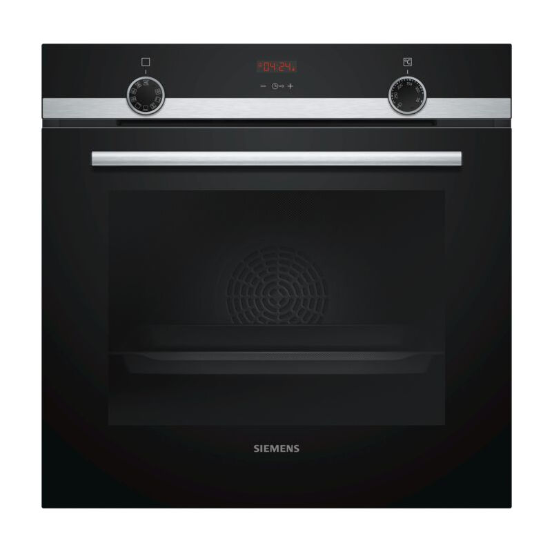Image of Siemens - iQ300 HB532ABR0. Dimensione del forno: Media, Tipo di forno: Forno elettrico, Capacità interna forno totale: 71 l. Posizionamento