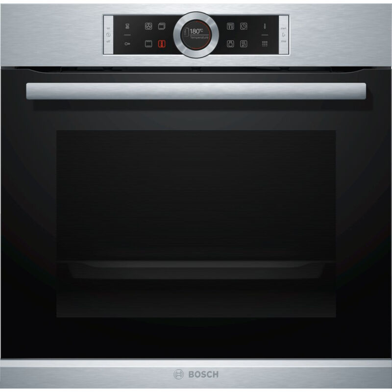 Image of Bosch - Serie 8 HBG675BS2. Dimensione del forno: Media, Tipo di forno: Forno elettrico, Capacità interna forno totale: 71 l. Posizionamento