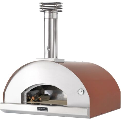 Forno Marinara da Appoggio 80x80 - Rosso Mattone