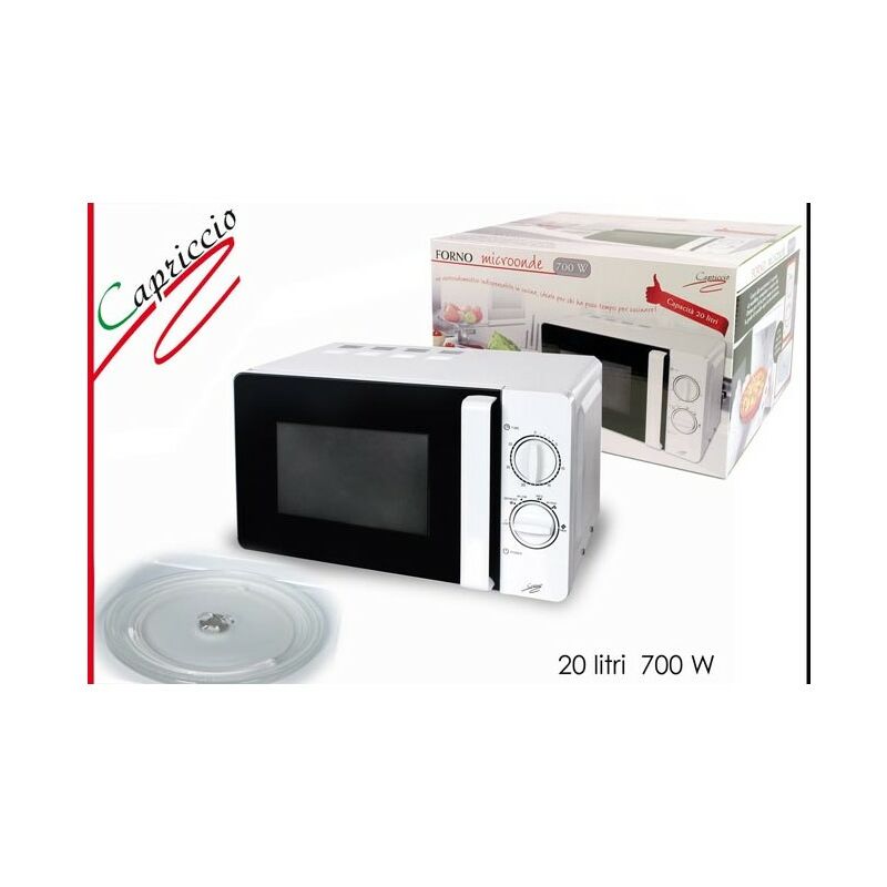 Image of Forno microonde 20 lt 700W bianco GT.790501