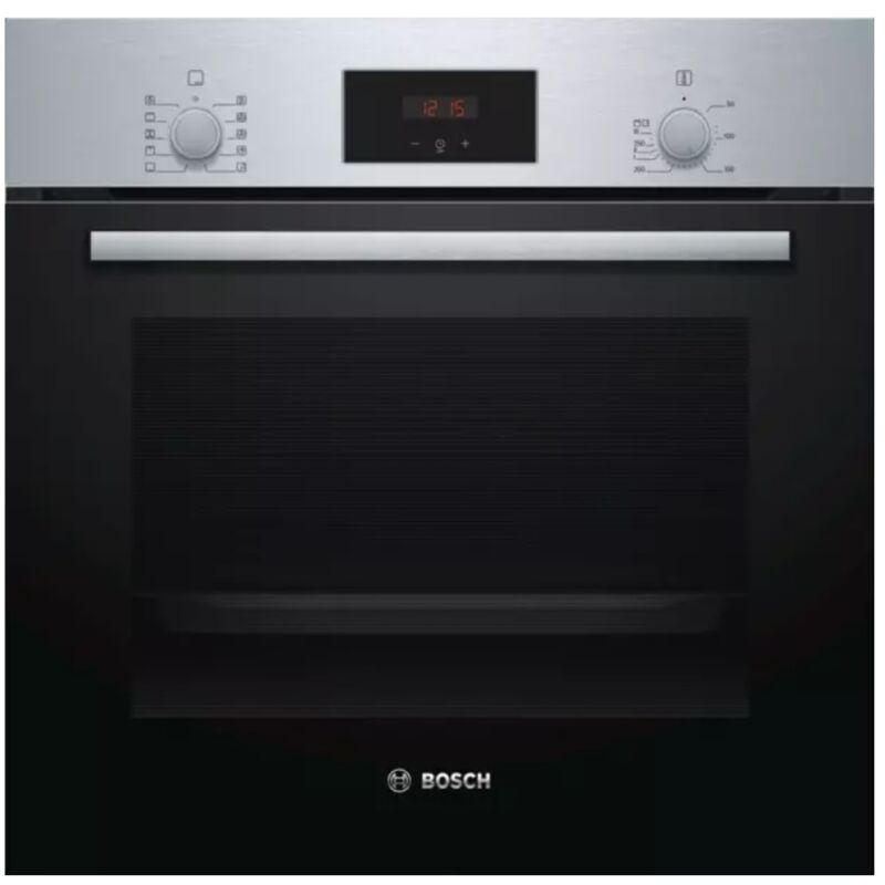 Forno multifunzione da incasso 66L 60cm con pulizia idrolitica, acciaio inox - HBF154ES0F - bosch