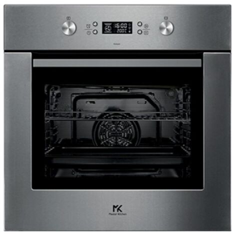 Forno multifunzione pirolitico Master Kitchen MKO9312MPXS inox classe A