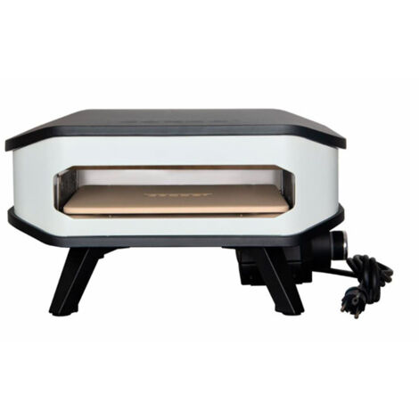 Forno per Pizza Elettrico 17’ 2200W 42x42 cm con Pietra Refrattaria